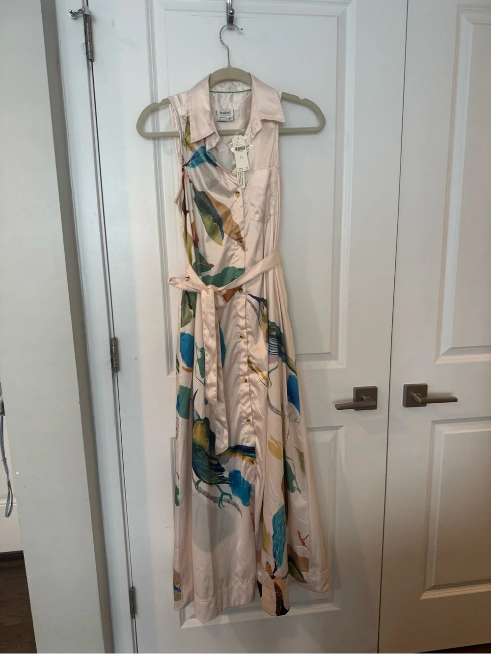 Anthropologie Maeve Mona Maxi Shirtdress by Raven Roxanne
